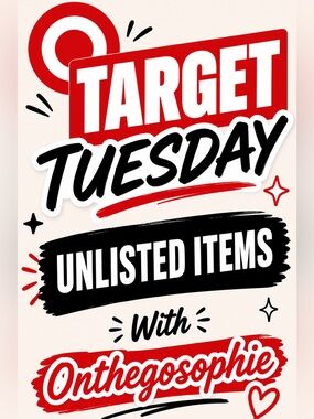 🎉 LIVE AUCTION Unlisted item ! Onthegosophie Target Tuesday